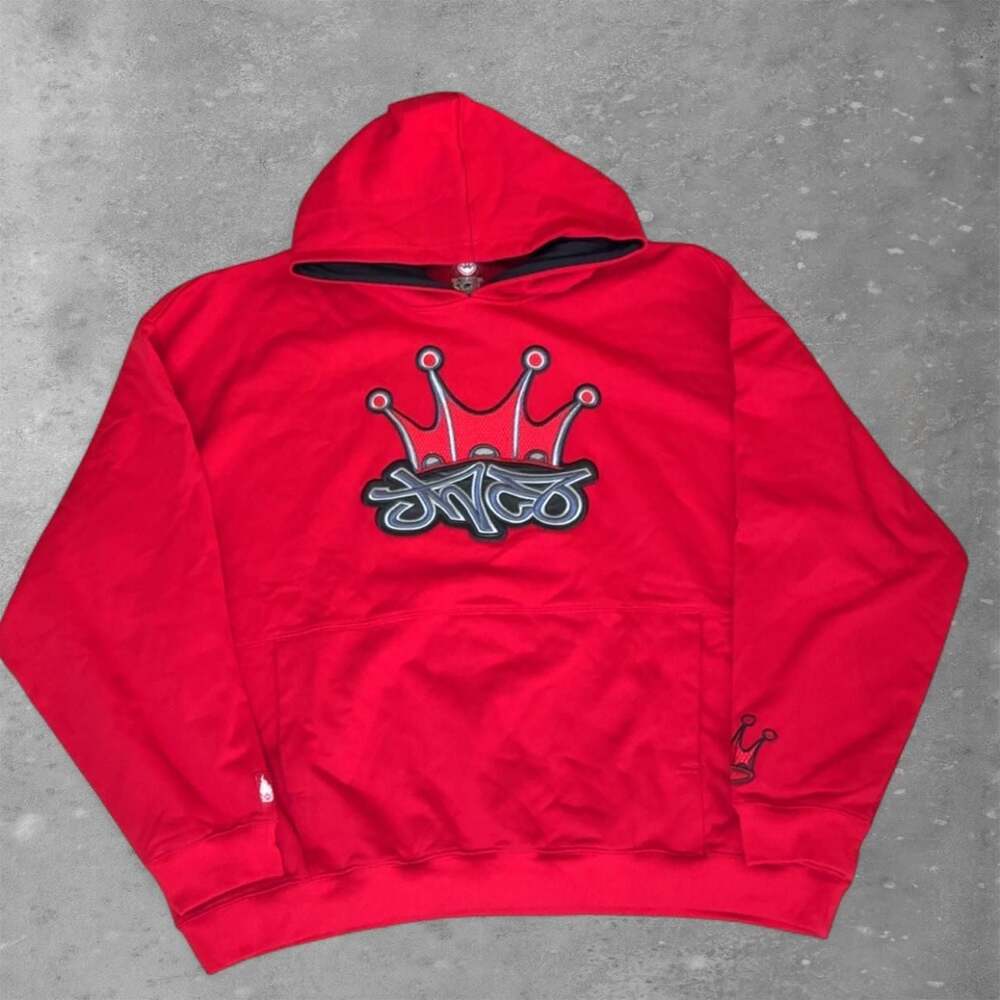 JNCO Crown Logo Protective Elements Red Hoodie